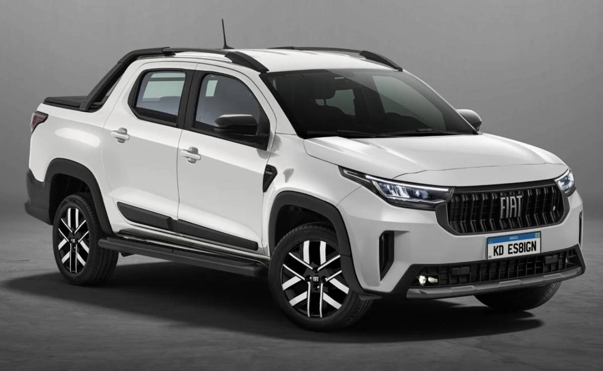 Fiat Strada render frente
