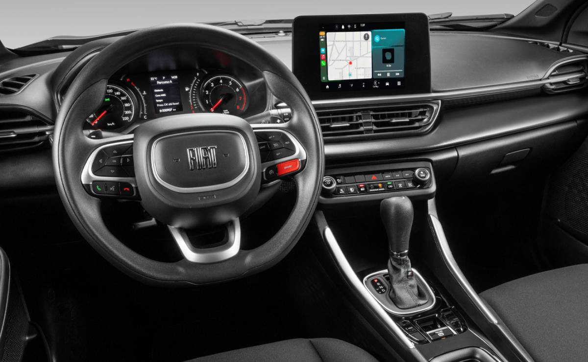 Fiat Strada render interior