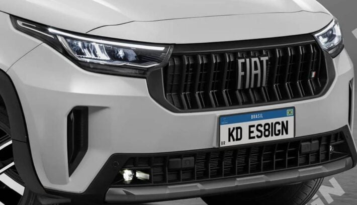 Fiat Strada render teaser