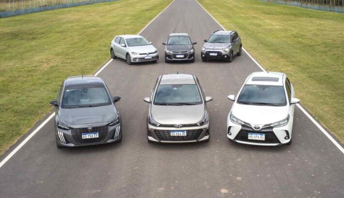 Cuál es el mejor hatchback del segmento con el corazón o la razón: ¿Onix, C3, HB20, 208, Yaris o Polo? 1 Guia de Compra B