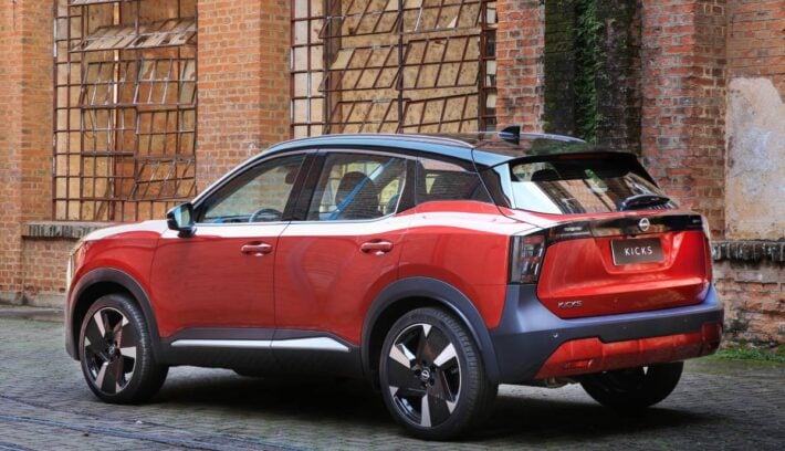 Nissan Kicks nueva generacion trasera