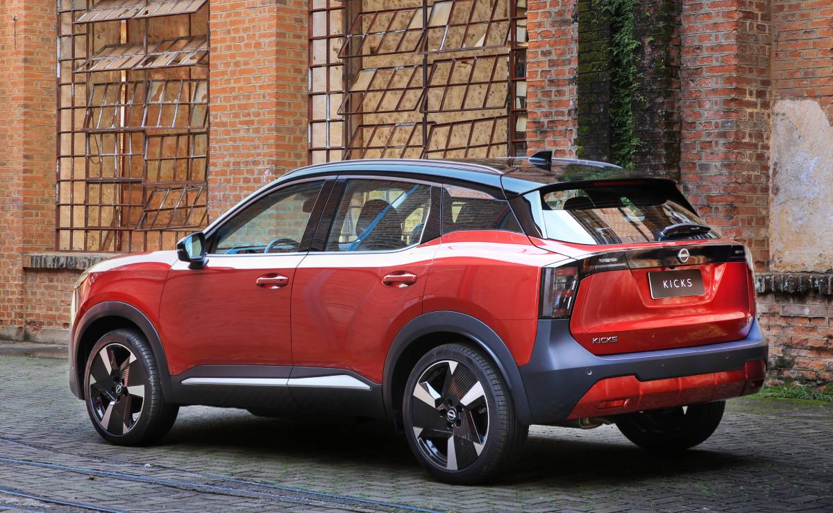Nissan Kicks nueva generacion trasera