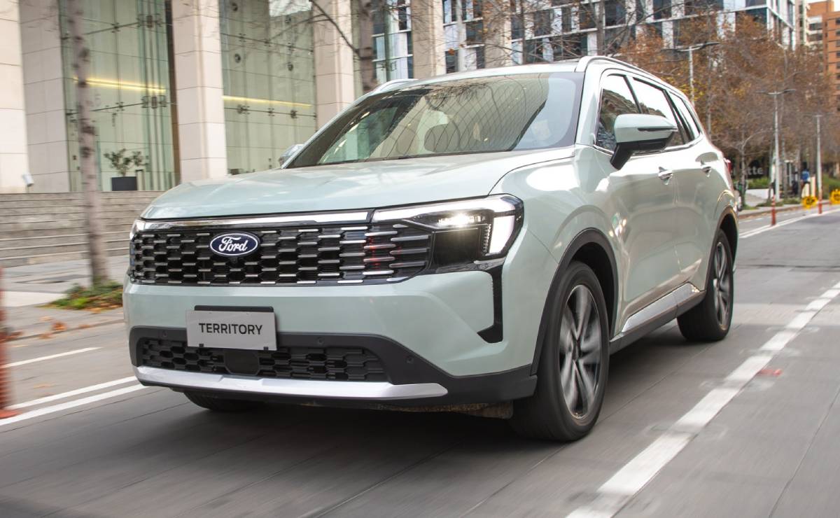 Nueva Ford Territory lanzamiento accion
