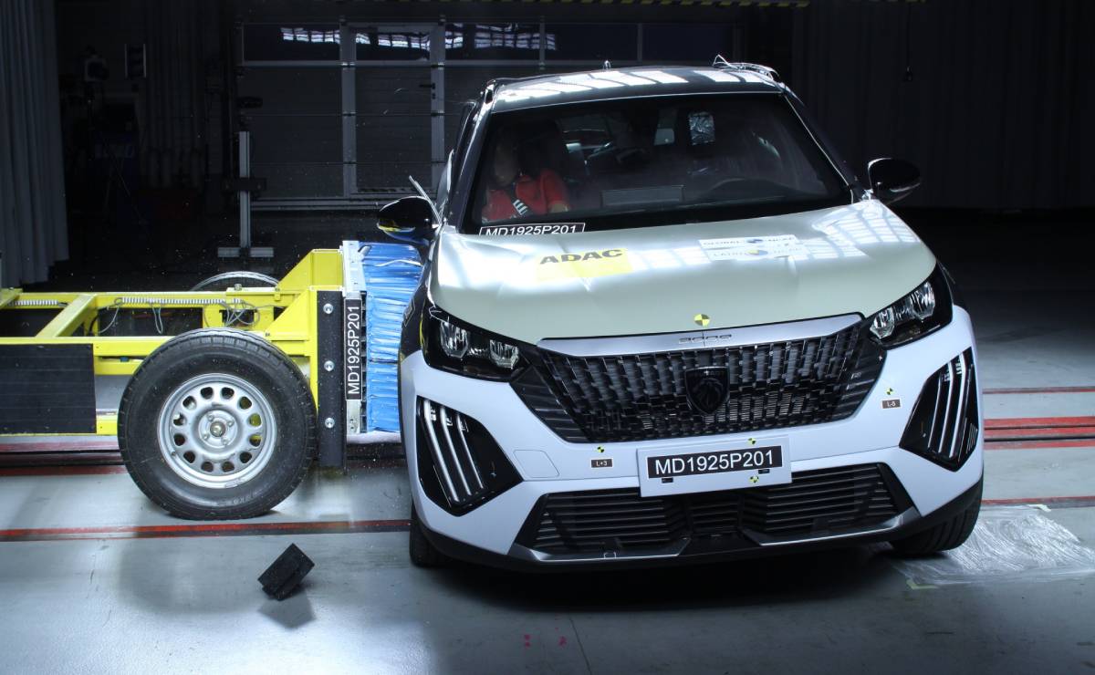 Peugeot 2008 pruebas de choque 1