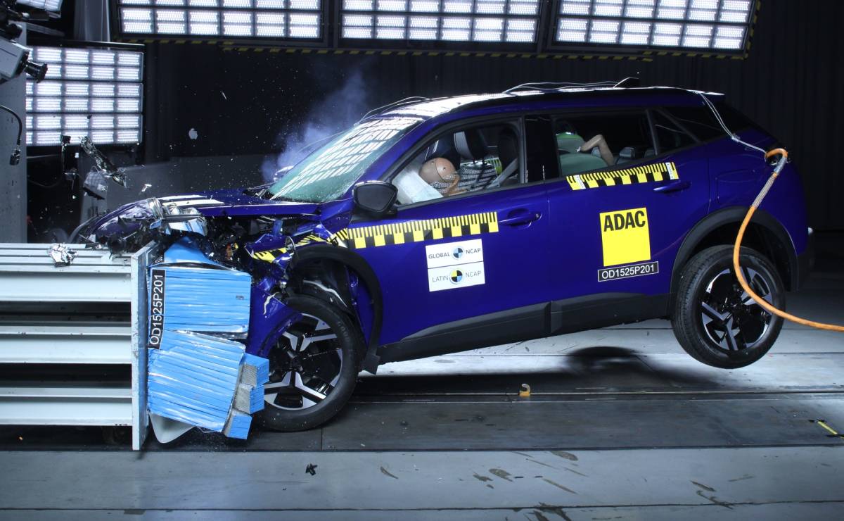 Peugeot 2008 pruebas de choque