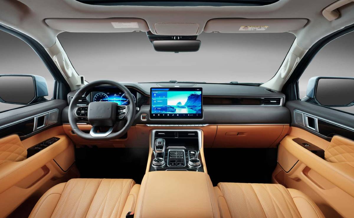 Pick up Pick up Foton Tunland V9 interior