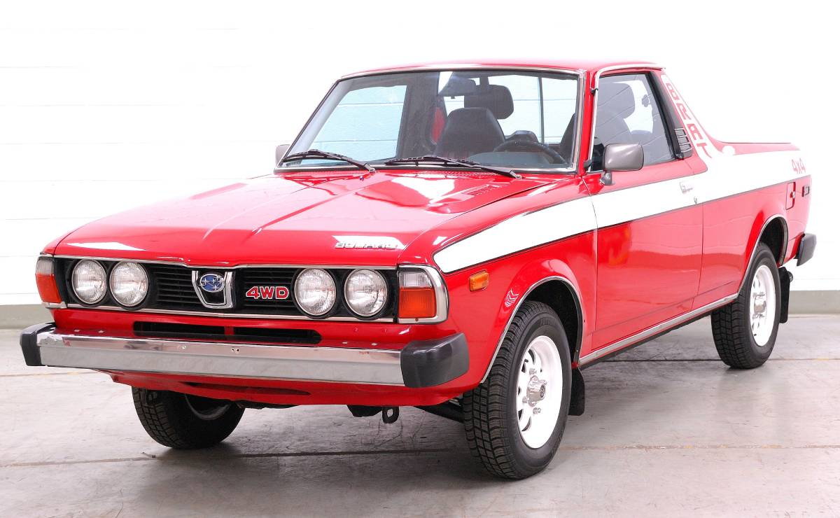 Pick up Subaru Brat frente