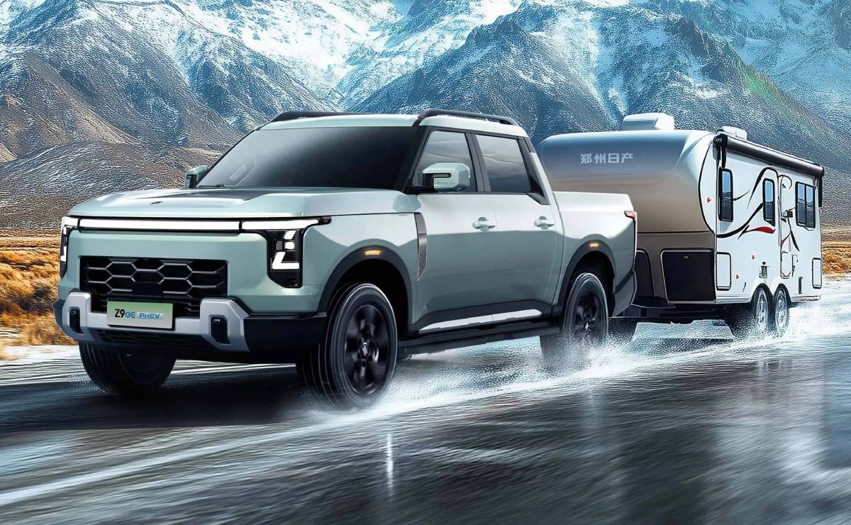 Pick up Zhengzhou Nissan Z9 GE PHEV accion