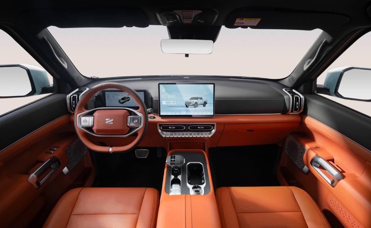 Pick up Zhengzhou Nissan Z9 GE PHEV interior