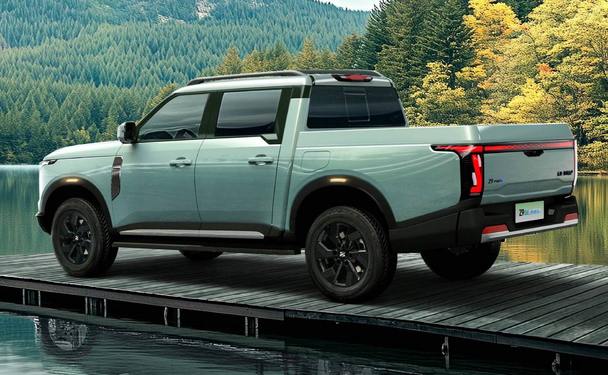 Pick up Zhengzhou Nissan Z9 GE PHEV trasera