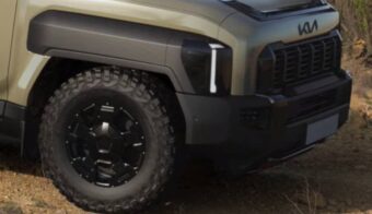 SUV Kia Tasman teaser