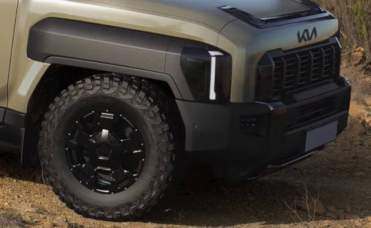 SUV Kia Tasman teaser