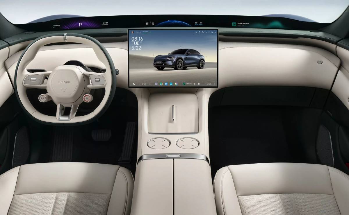 SUV Xiaomi YU7 interior