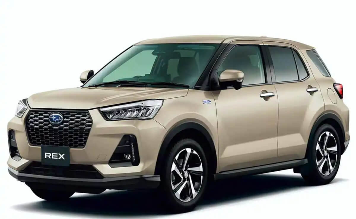 Subaru Rex e Smart Hybrid 2025 perfil