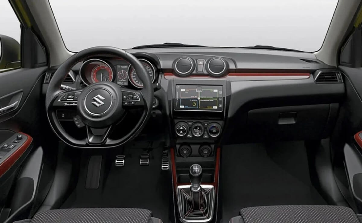 Suzuki Swift Sport 2025 interior