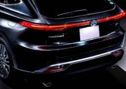 Toyota Harrier Nightshade Edition teaser