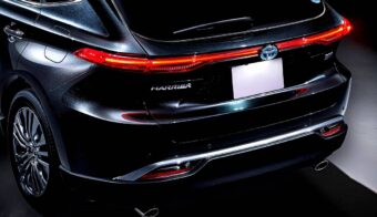 Toyota Harrier Nightshade Edition teaser