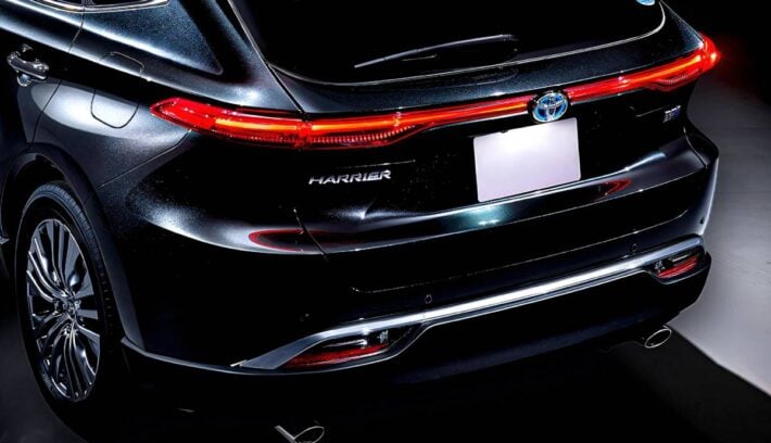 Toyota Harrier Nightshade Edition teaser