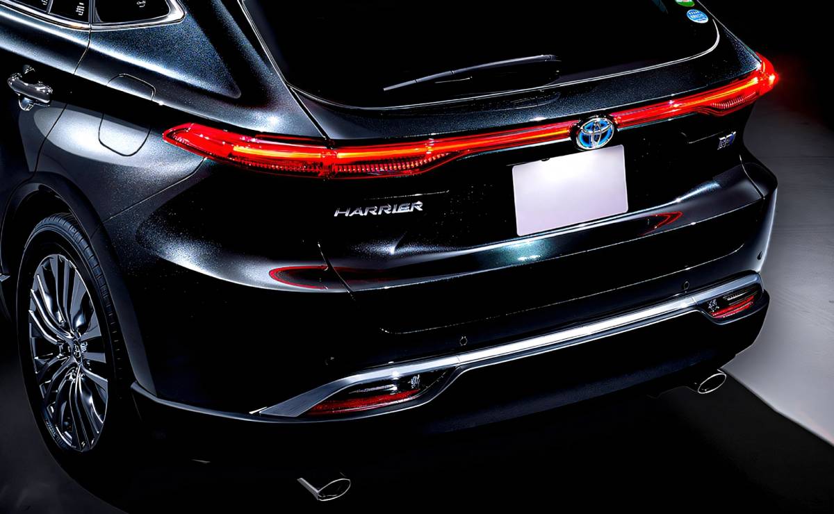 Toyota Harrier Nightshade Edition teaser