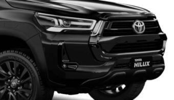 Toyota Hilux Black Edition teaser