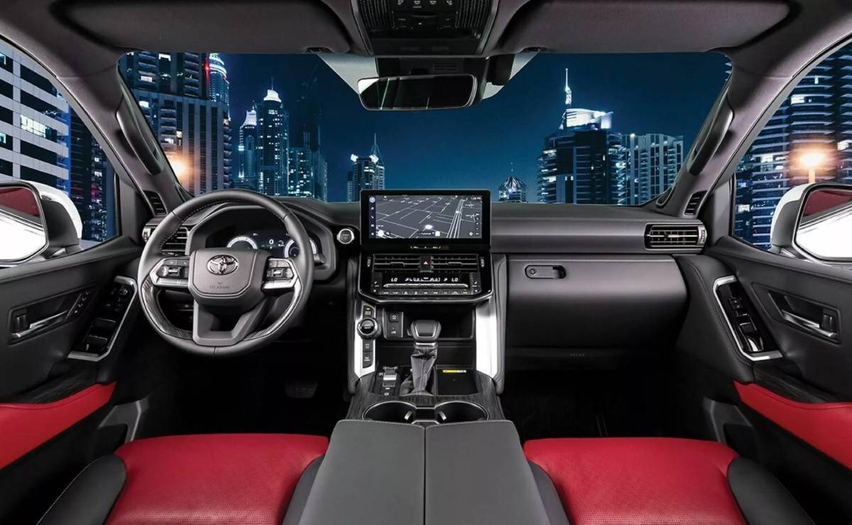 Toyota Land Cruiser Hybrid interior