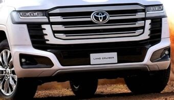 Toyota Land Cruiser Hybrid teaser