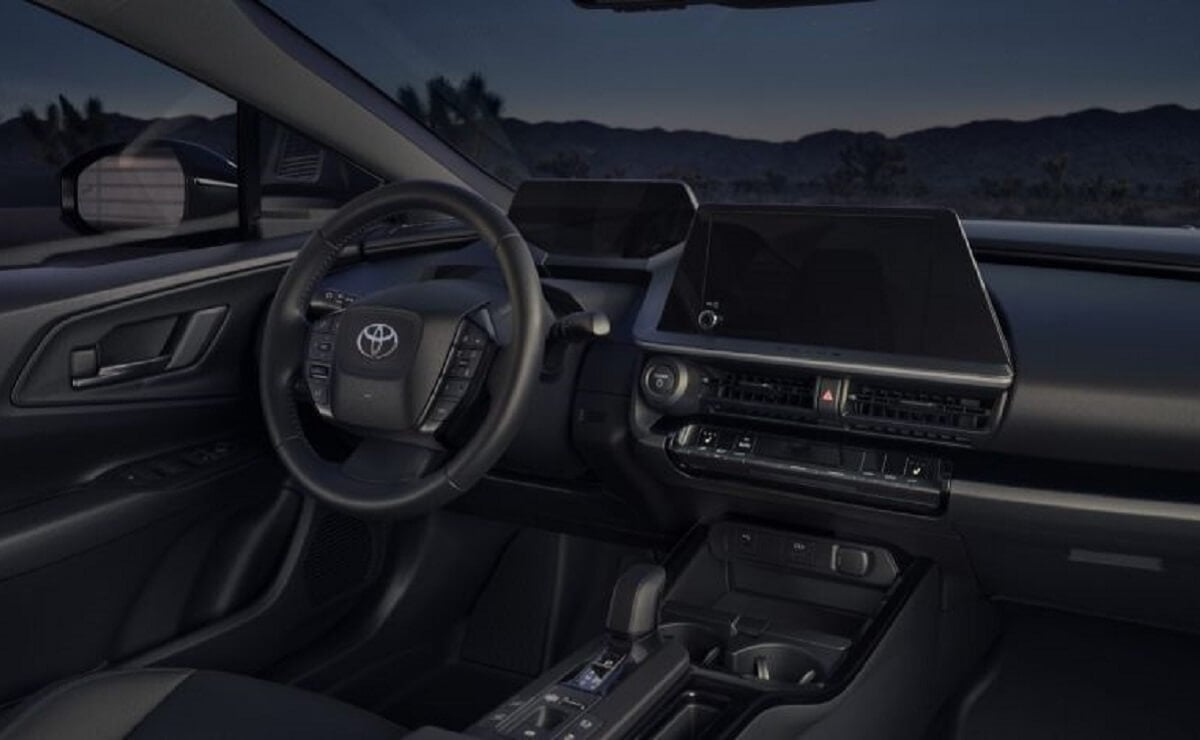 Toyota Prius Nightshade Edition interior
