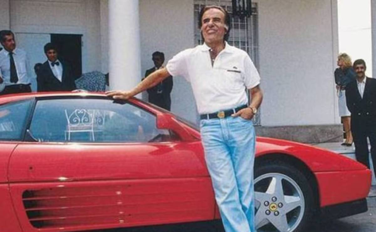 Carlos Menem Ferrari 348 TB