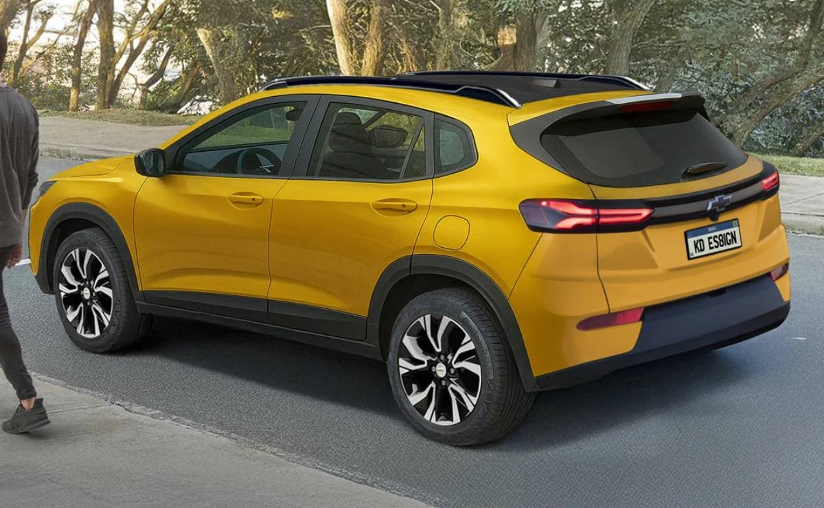 Chevrolet Onix SUV trasera