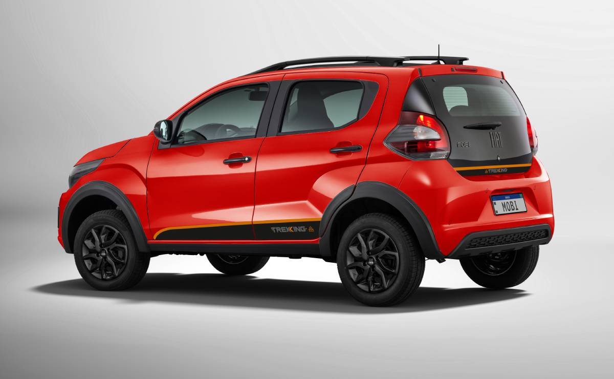 Fiat Mobi Trekking 2026 trasera