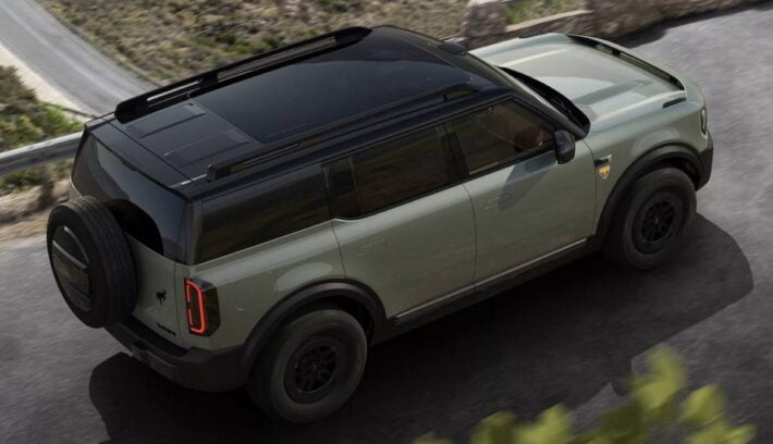 Ford Bronco New Energy perfil