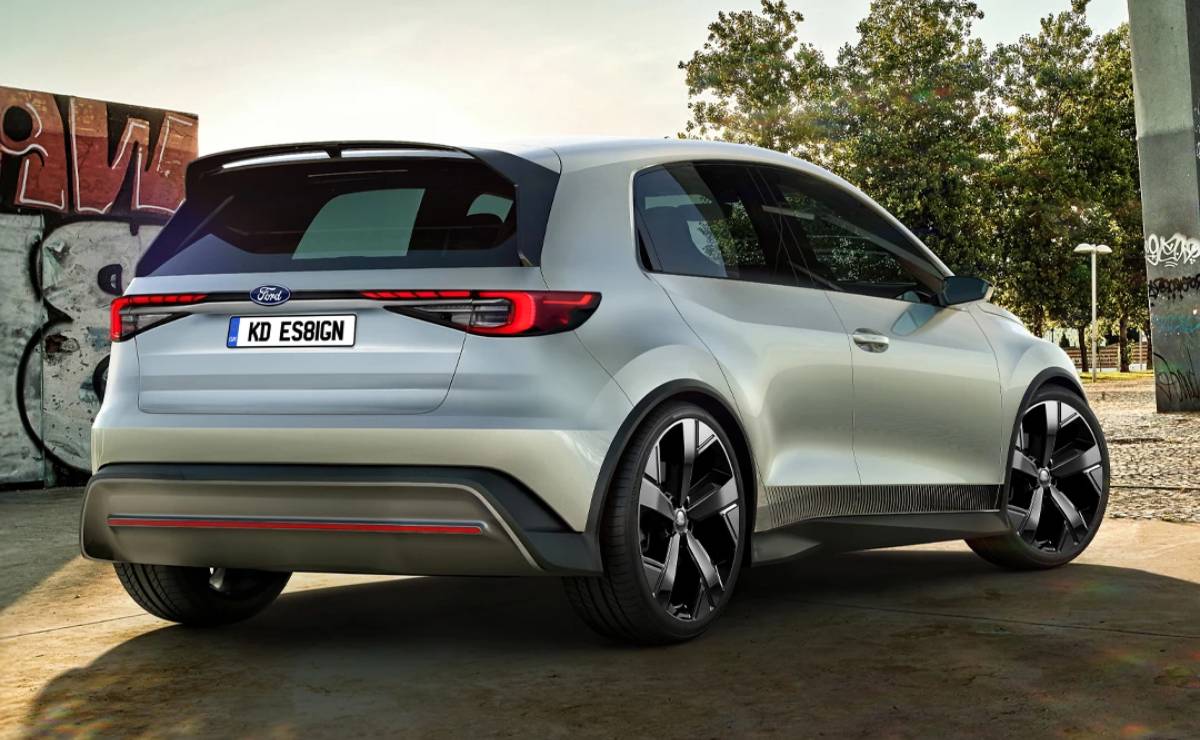 Ford Fiesta 2026 trasera