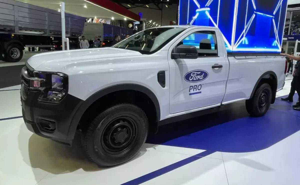 Ford Ranger cabina simple frente 1