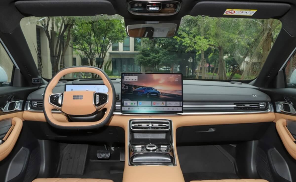 Geely Galaxy A7 PHEV interior