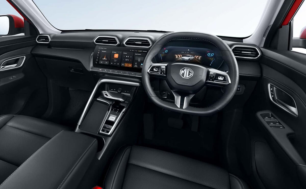 MG ZS interior