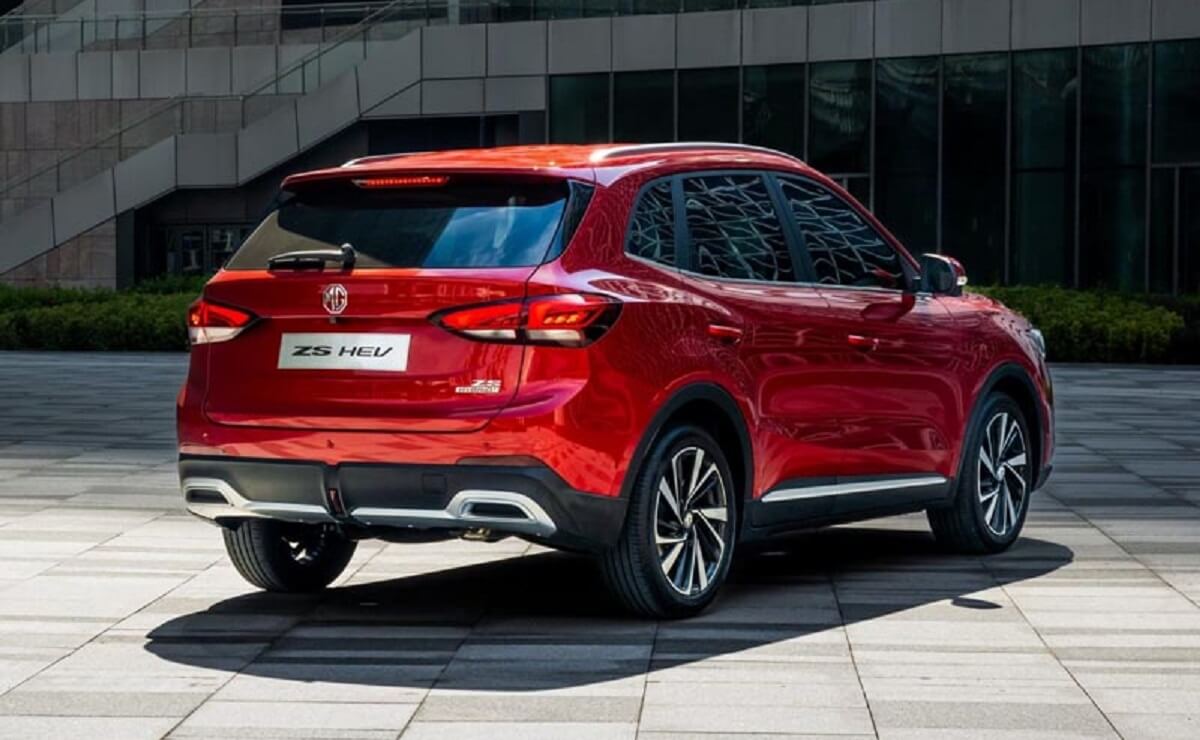 MG ZS zona trasera