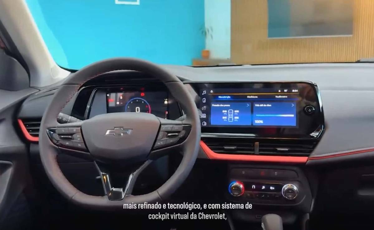 Nueva Chevrolet Tracker 2026 interior