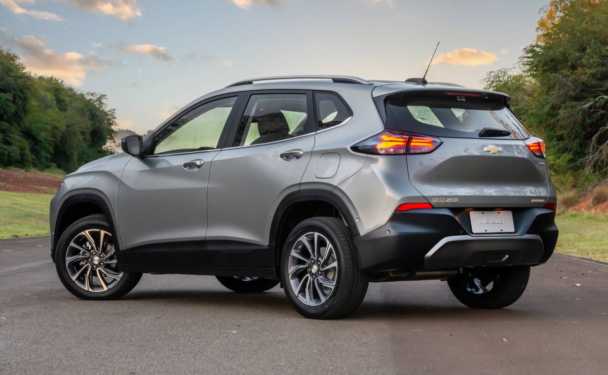 Nueva Chevrolet Tracker trasera