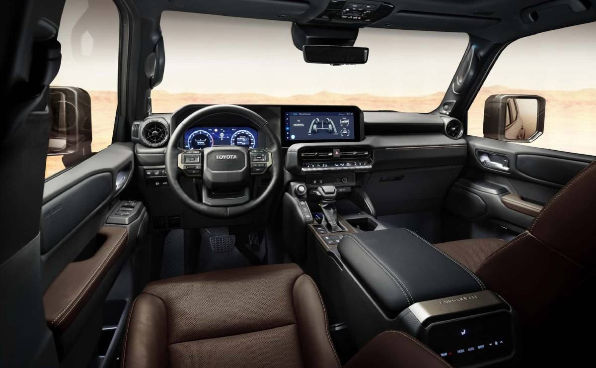 Nueva Toyota Hilux 2026 interior