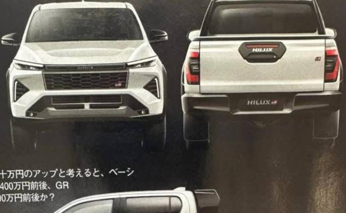 Nueva Toyota Hilux 2026 trompa cola
