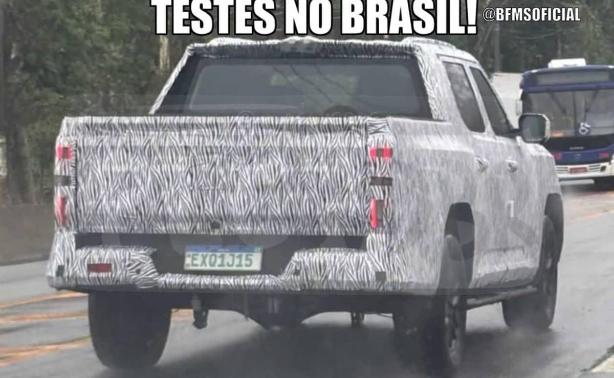 Nueva Volkswagen Amarok V6 2027 camuflada 1