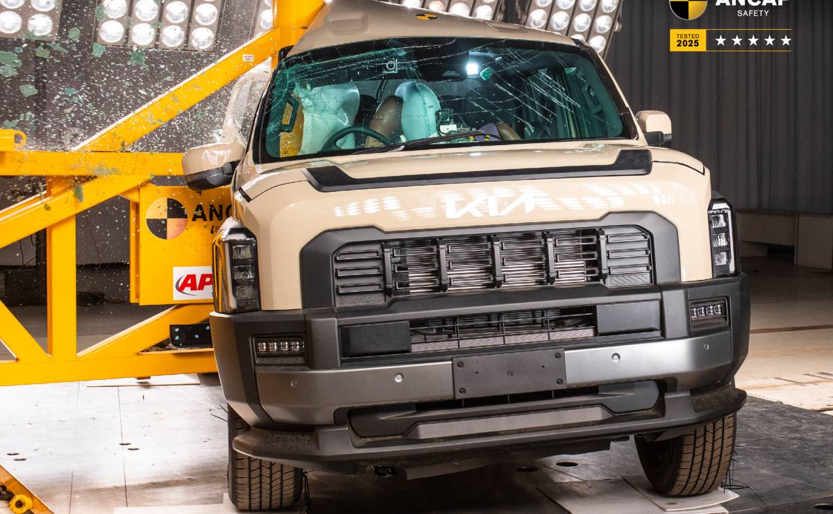 Pick up Kia Tasman pruebas de choque 1