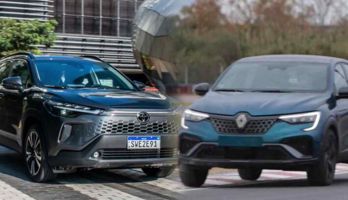Renault Arkana o Toyota Corolla Cross