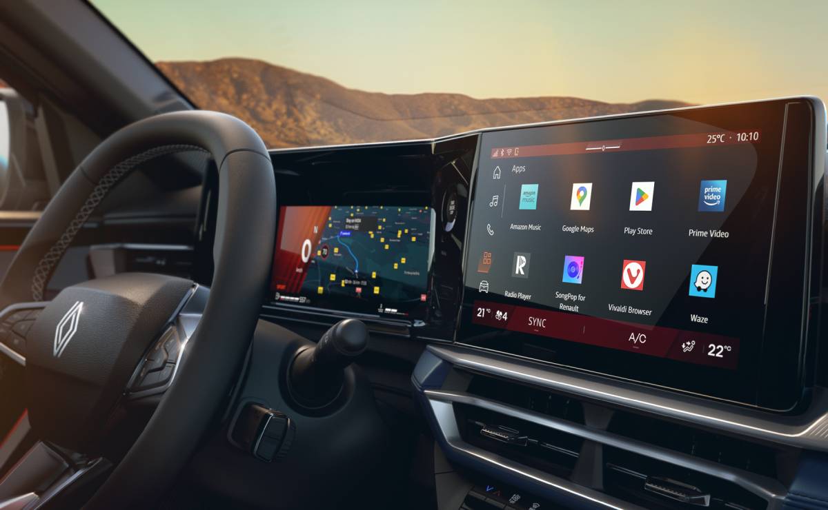 Renault Boreal pantalla