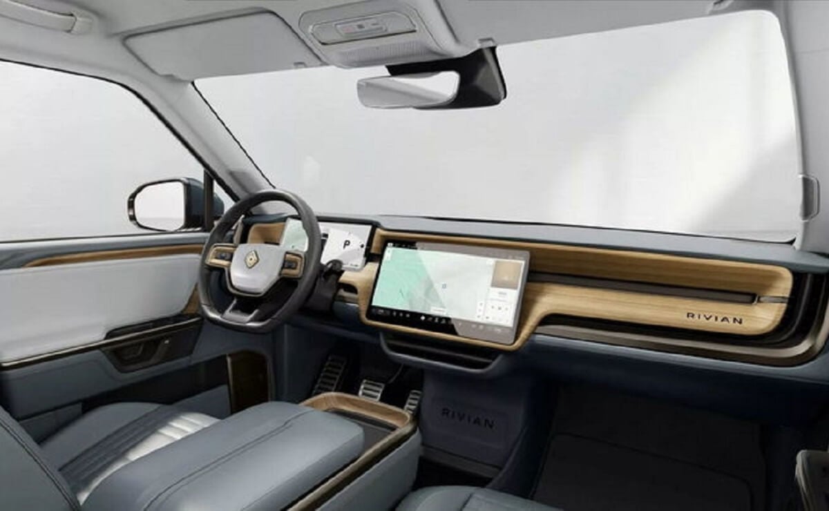 Rivian R1 interior