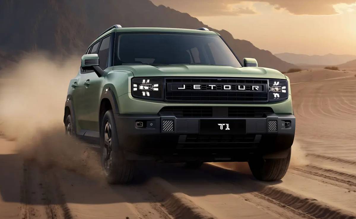 SUV Jetour T1 accion