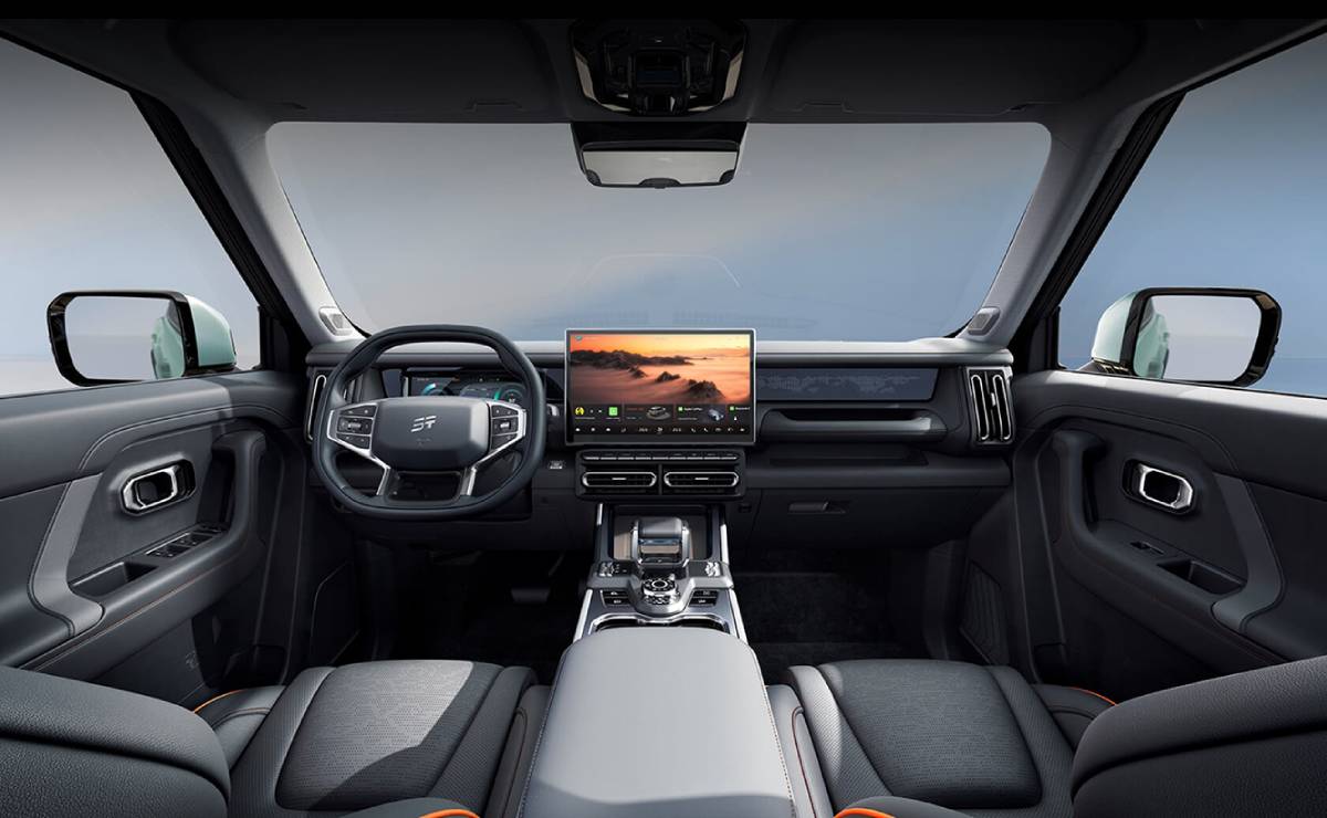 SUV Jetour T1 interior