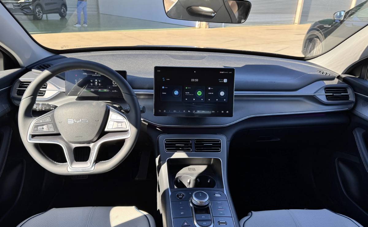 Sedan BYD King 2026 interior
