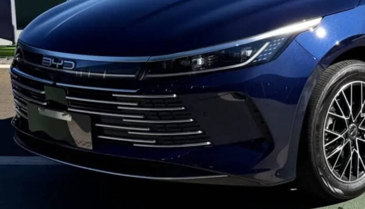 Sedan BYD King 2026 teaser