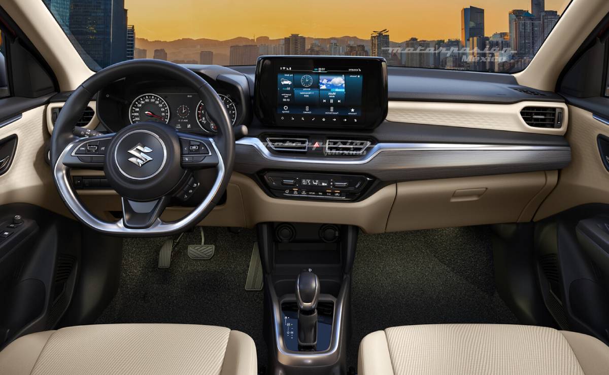 Sedan Suzuki Dzire interior